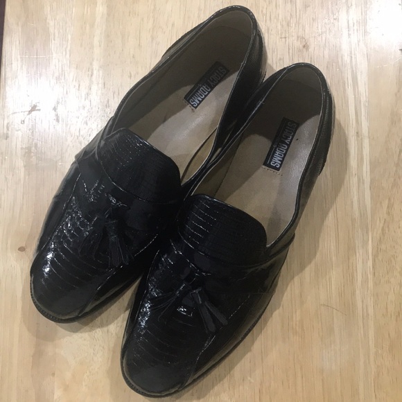 Stacy Adams Other - Stacy Adams Black Leather & Snakeskin Shoes - 10